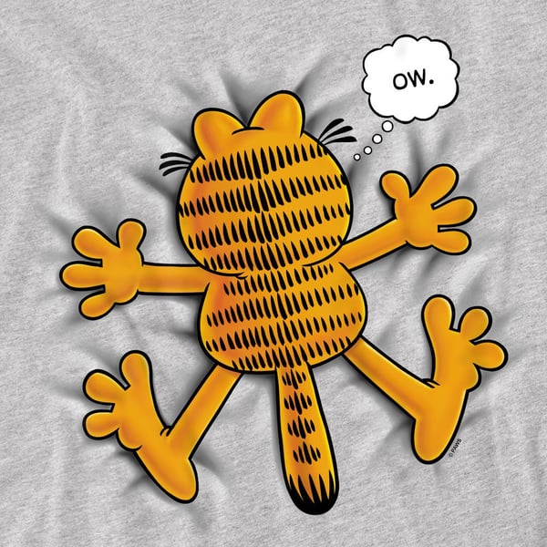 Garfield Mens Ow T-Shirt