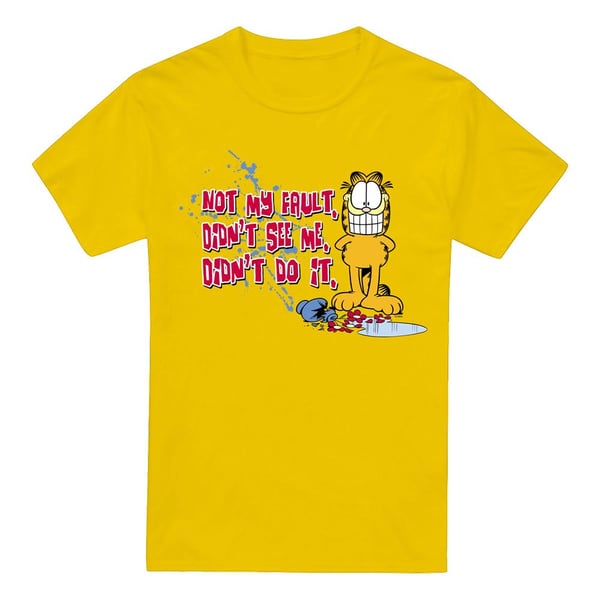 Garfield miesten T-paita \"Not My Fault\"