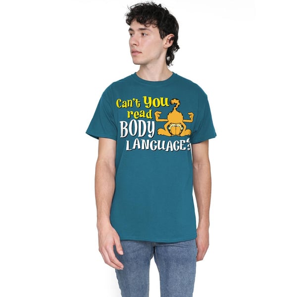 Garfield Mens Body Language T-Shirt