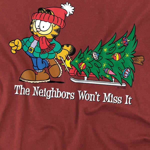 Garfield miesten Won't Miss It T-paita
