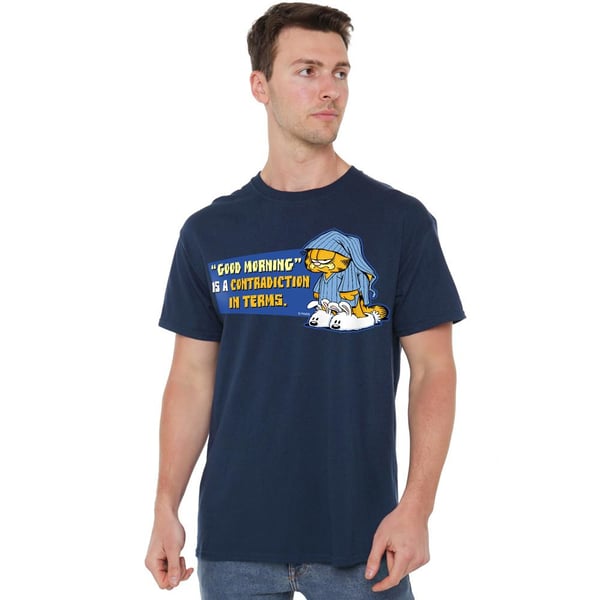 Garfield Mens Contradiction In Terms T-Shirt