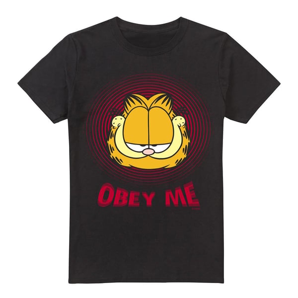 Garfield Miesten T-paita \"Obey Me\"