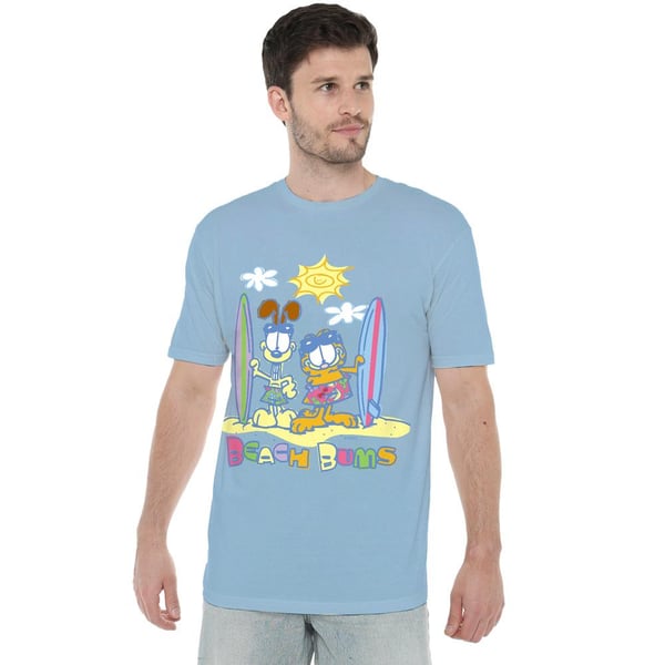 Garfield Mens Beach Bums T-Shirt