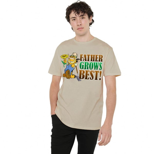 Garfield Mens Father Grows Best T-Shirt