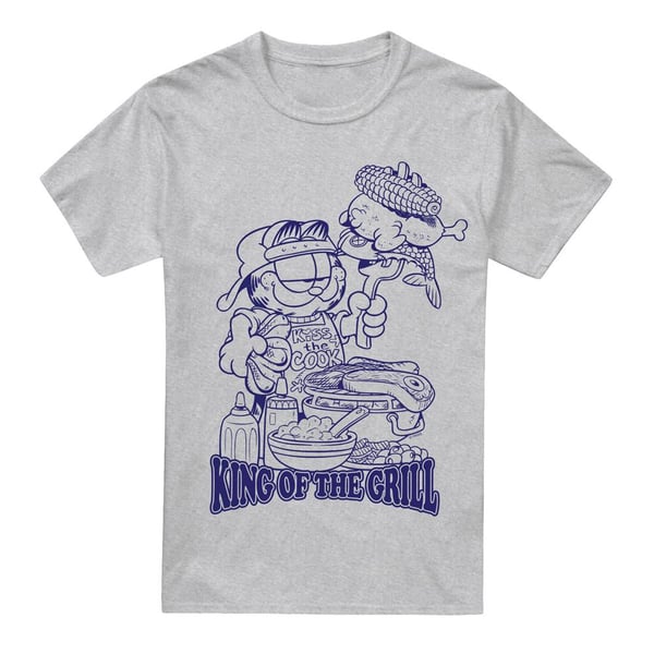 Garfield Herr T-shirt King Of The Grill