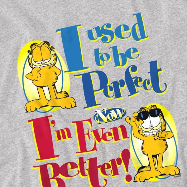 Garfield miesten Even Better -T-paita