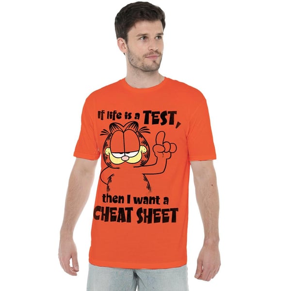 Garfield miesten huijauslappu T-paita