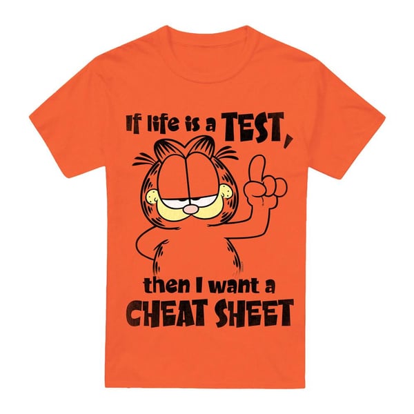Garfield miesten huijauslappu T-paita