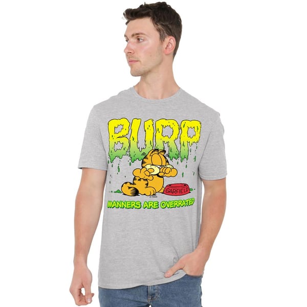 Garfield Miesten Käytöstavat T-paita