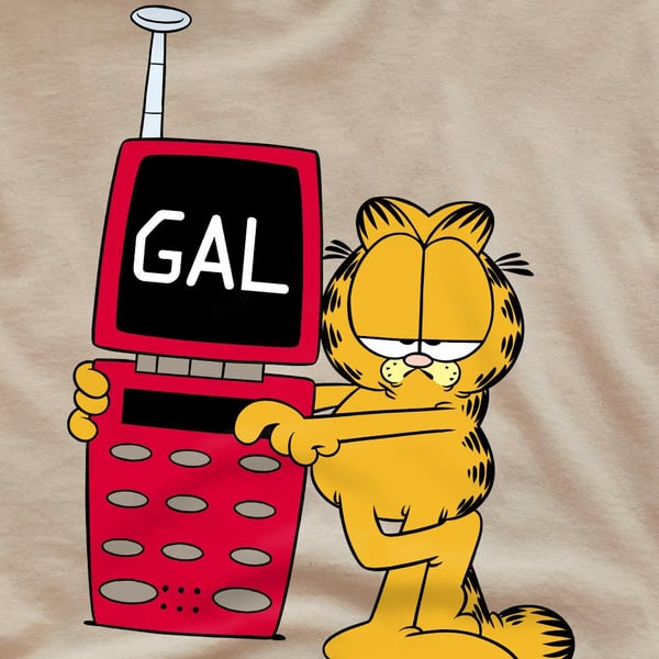 Garfield Mens Get A Life T-Shirt