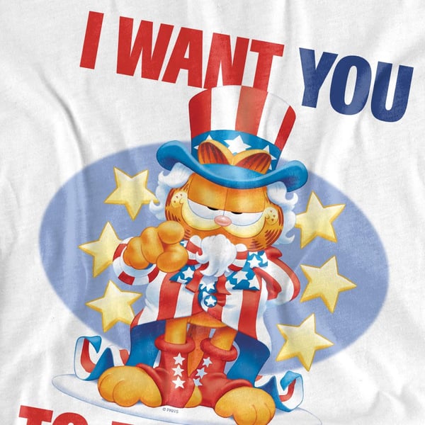 Garfield Herr T-shirt \"I Want You\"