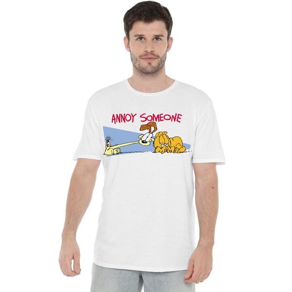 Garfield Mens Annoy Someone T-Shirt