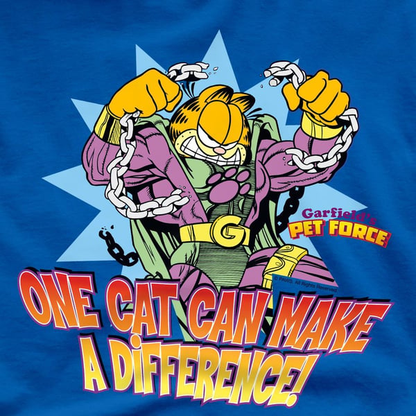 Garfield Miesten Make A Difference T-paita