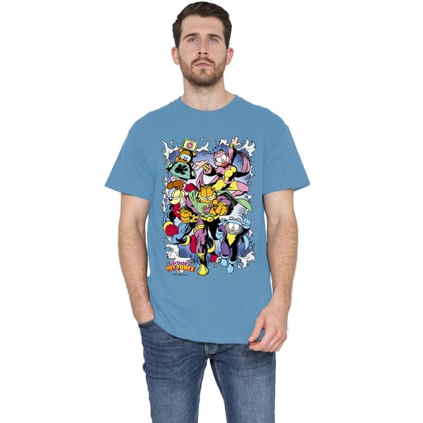 Garfield Miesten Ripped T-paita