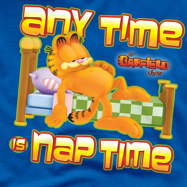 Garfield Miesten Päiväunet T-paita