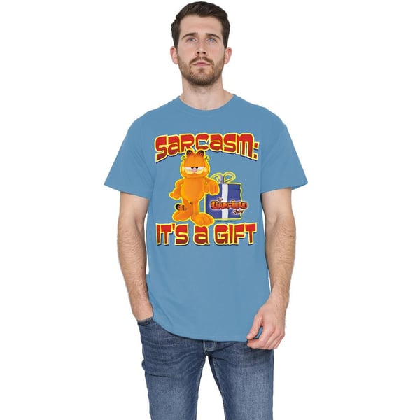 Garfield Miesten Sarkasmi T-paita