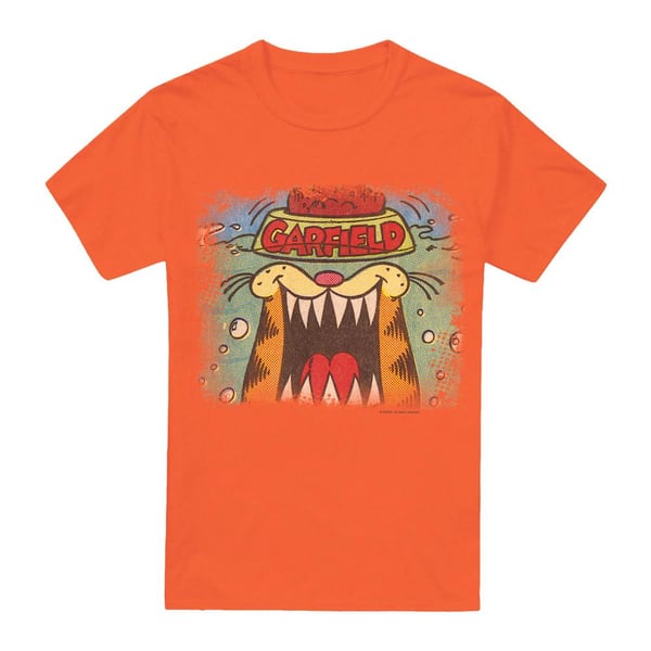 Garfield Mens From The Depths T-Shirt Garfield Mens From The Depths T-Shirt