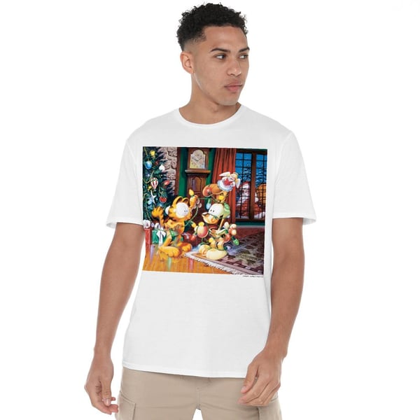 Garfield Miesten Odie Tree T-paita