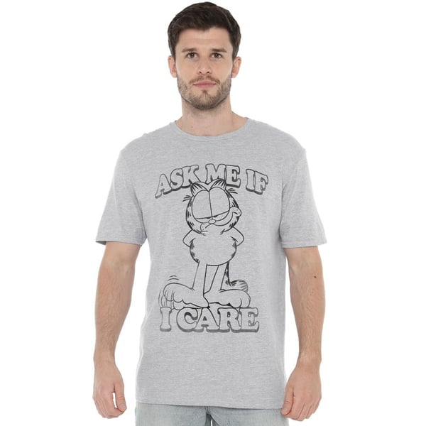 Garfield Mens Ask Me T-Shirt