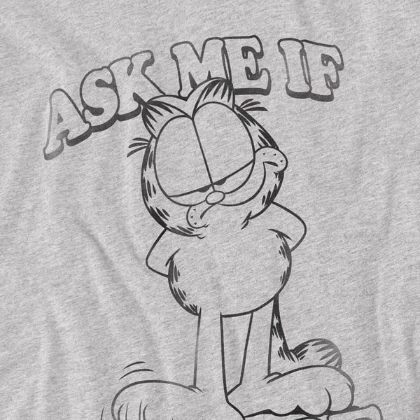Garfield Mens Ask Me T-Shirt