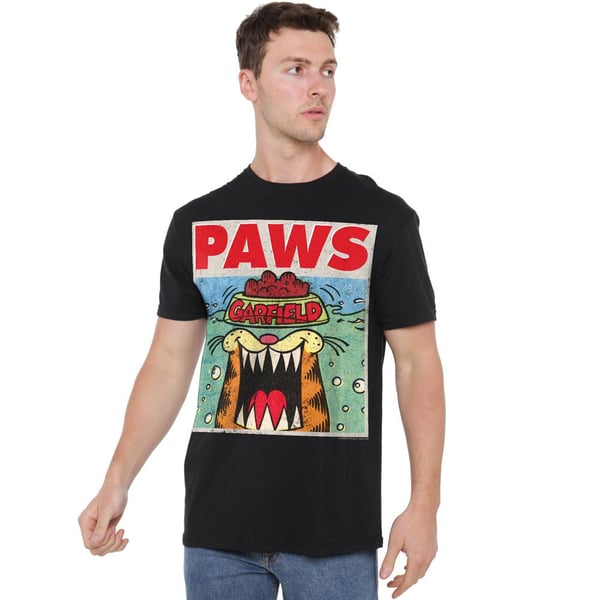 Garfield Miesten Tassut T-paita