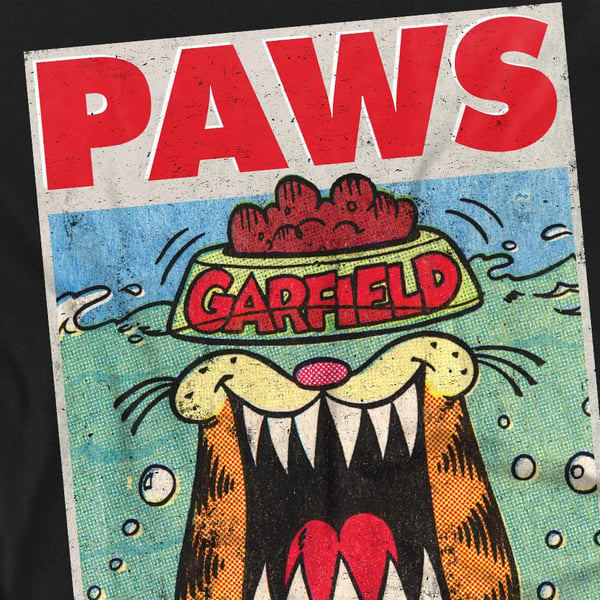Garfield Miesten Tassut T-paita