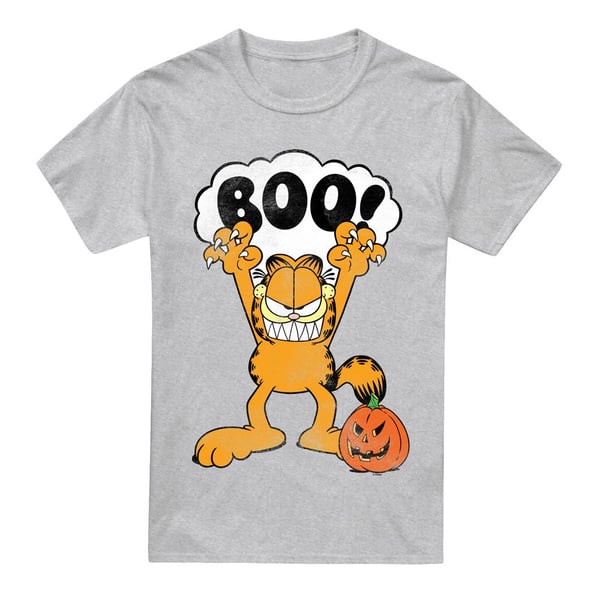Garfield Mens Scaredy Cat T-Shirt Garfield Mens Scaredy Cat T-Shirt