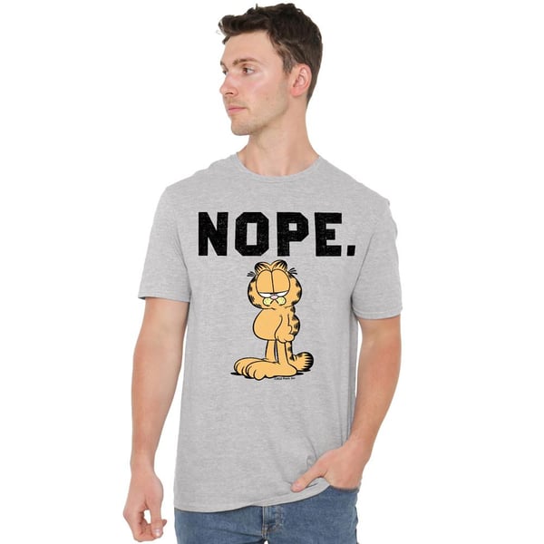 Garfield Mens Nope T-Shirt