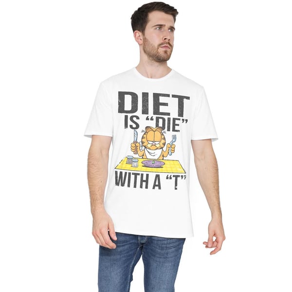 Garfield Mens Diet Is Die With a T T-Shirt