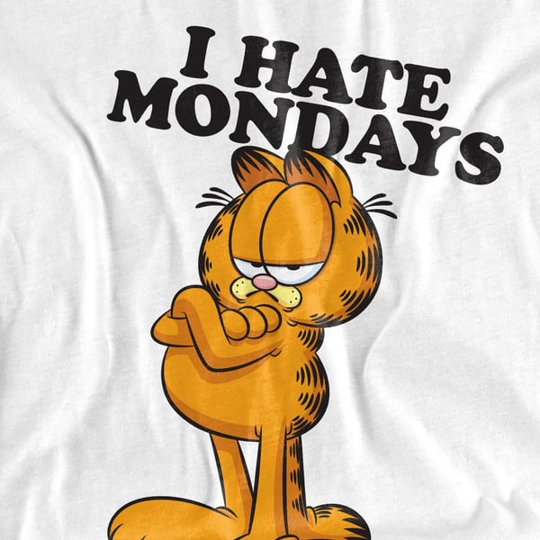 Garfield miesten I Hate Mondays -T-paita