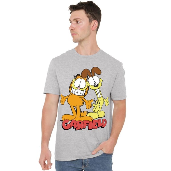 Garfield Herr Bästa Vänner Odie T-Shirt