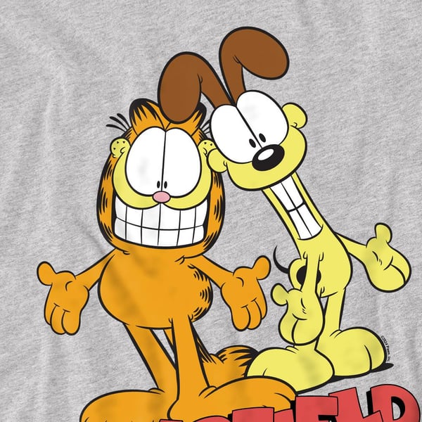 Garfield Herr Bästa Vänner Odie T-Shirt