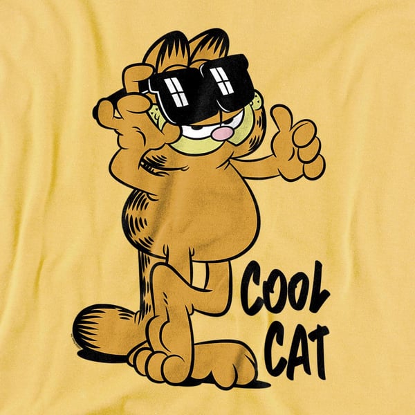 Garfield Mens Cool Cat T-Shirt