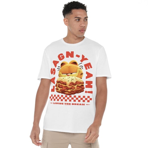 Garfield Movie Herr Lasagnyeah T-shirt