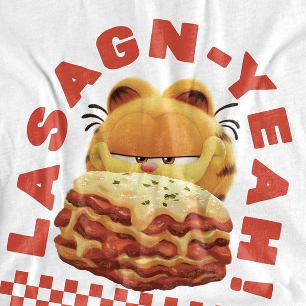 Garfield Movie Herr Lasagnyeah T-shirt