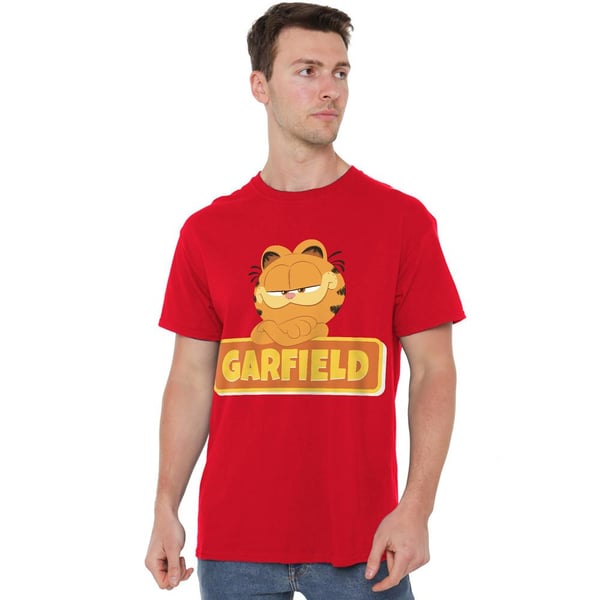 Garfield Movie Mens Logo T-Shirt