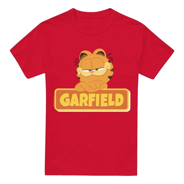 Garfield Movie Mens Logo T-Shirt