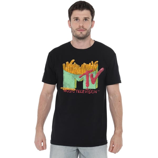 MTV Mens Fries T-Shirt