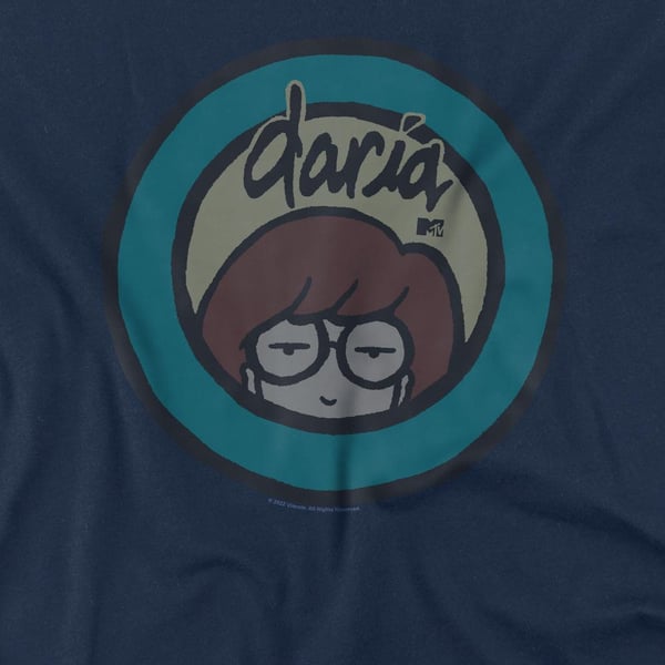 Daria Miesten Daria Logo T-paita