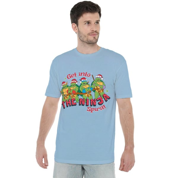 Teenage Mutant Ninja Turtles Mens The Ninja Christmas Spirit T-Shirt