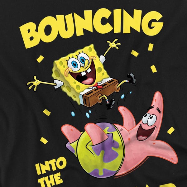 Paavo Pesusieni miesten T-paita \"Bouncing Into The New Year\"