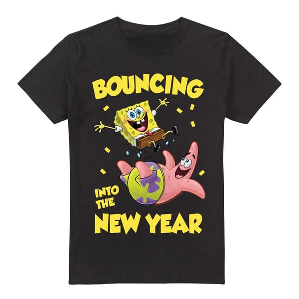 Paavo Pesusieni miesten T-paita \"Bouncing Into The New Year\"