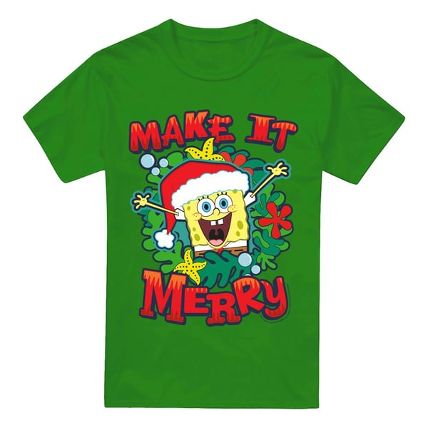 Paavo Pesusieni Miesten Make It Merry Christmas T-paita