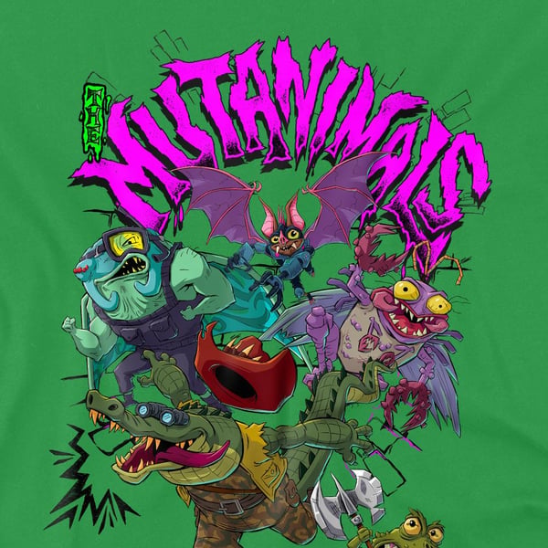 Tales of the Teenage Mutant Ninja Turtles Herr Mutanimals T-shirt