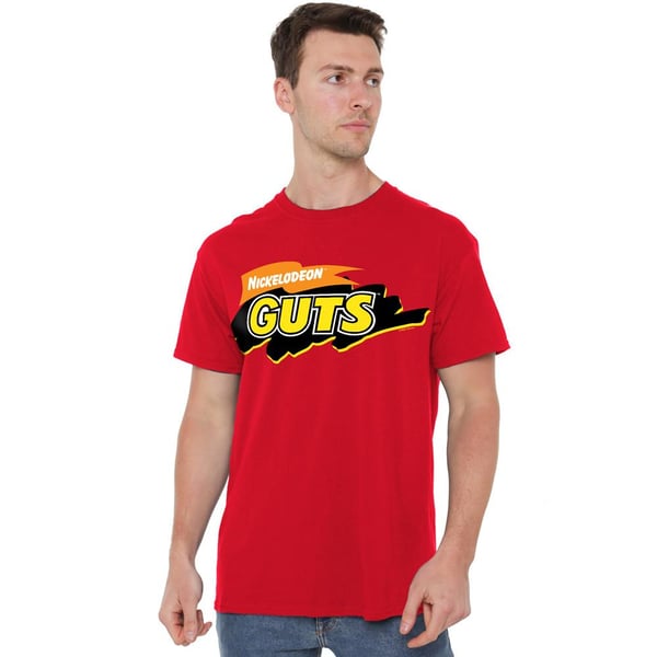 Nickleodeon Guts Miesten Logo T-paita