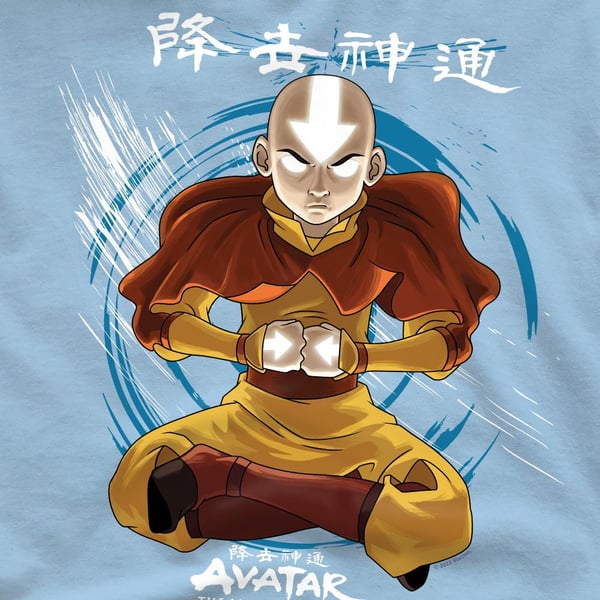 Avatar: The Last Airbender Mens Power of Air T-Shirt
