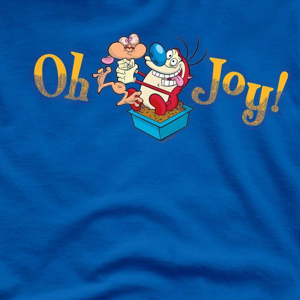 Ren & Stimpy Miesten Oh Joy T-paita