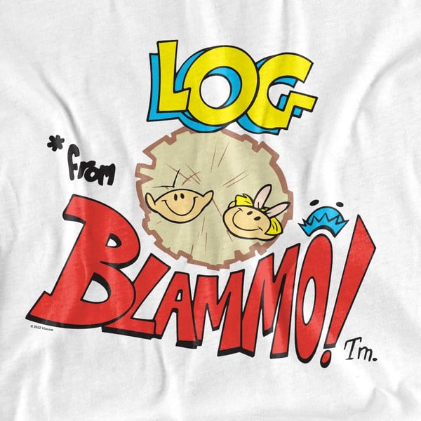 Ren & Stimpy Mens Log From Blamo T-Shirt