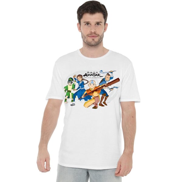 Avatar: The Last Airbender Mens Group T-Shirt