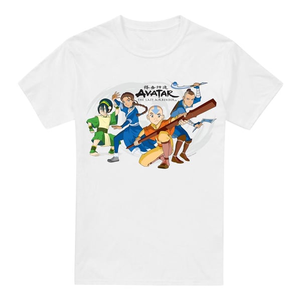 Avatar: The Last Airbender Mens Group T-Shirt Avatar: The Last Airbender Mens Group T-Shirt